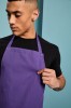 Popper Strap Apron, Purple