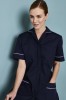 Ladies Healthcare Tunic, Navy/Lilac