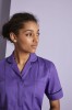 Ladies Healthcare Tunic, Purple/Navy
