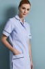 Ladies Healthcare Tunic, Sky Blue/Navy