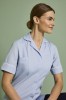 Ladies Healthcare Tunic, Sky Blue/White