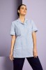 Ladies Healthcare Tunic, Hospital Blue Stripe/White