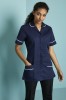 Ladies Healthcare Tunic, Navy/White