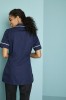 Ladies Healthcare Tunic, Navy/White