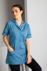 Ladies Healthcare Tunic, Turquoise/Navy