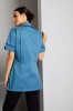 Tunique femme, Turquoise/Bleu Marine48