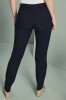 Pantalon femme Slim jambe, Select, Bleu Marine, Non ourlés2