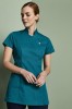 Definitive Feature Press Stud Tunic, Jade