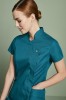 Definitive Feature Press Stud Tunic, Jade