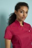 Definitive Feature Press Stud Tunic, Hot Pink