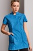 Definitive Feature Press Stud Tunic, Teal 