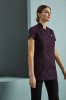 Definitive Feature Press Stud Tunic, Plum 