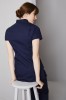 Definitive Feature Press Stud Tunic, Navy