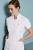 Definitive Feature Press Stud Tunic, White 