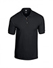 Gildan DryBlend Jersey Knit Polo, Black