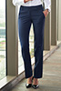 Genoa Tailored Leg Trouser Navy Check