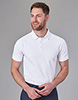 Men's Hampton Premium Cotton Polo White