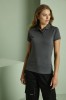 Henbury Women's Coolplus Polo Shirt, Charcoal