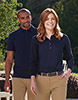 Anna Premium Cotton Polo Navy