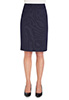 Juliet Straight Skirt Navy