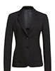 Libra Slim Fit Jersey Stretch Jacket Black