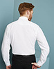 Long Sleeve Button Collar Shirt, White