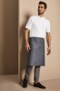 Mid Length Apron, Graphite