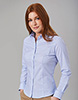 Mirabel Stretch Oxford Shirt Sky stripe