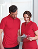 Columbia Performance Polo Red