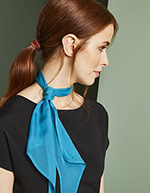 Premier Chiffon Scarf, Teal