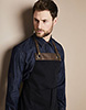 Premier Espresso Bib Apron, Black/Brown