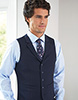 Proteus Men's Waistcoat Navy P/Dot