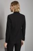 Qualitas Ladies Two Button Blazer, Black