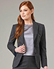 Ravenna Satin Blouse Grey