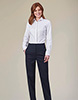 Rosalind High Waist Trouser Navy