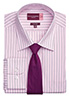 Chemise Rufina Classic Fit Rose/Gris Stripe2