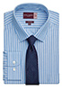 Rufina Classic Fit Shirt Blue/White Stripe