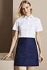 Short Apron With Pocket, Navy