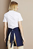 Short Apron With Pocket, Navy