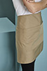 Short Apron With Pocket, Khaki