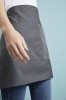 Short Apron with Pocket, Graphite