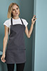 Short Bib Apron, Graphite