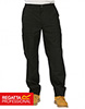 Regatta Mens Action Pants, Black, Regular