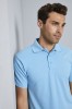 Uneek Unisex Active Polo Shirt, Pale Blue