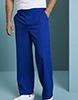 Unisex Fitted Scrub Pants, Royal/White