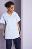 Unisex Smart Scrub Top, Sky Blue