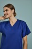 Unisex Smart Scrub Top, Royal Blue