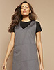 Tabard Tie Tunic, Grey