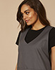 Tabard Tie Tunic, Grey