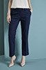 Ladies Contemporary Straight Leg Pants, Blue (4 Lengths)
